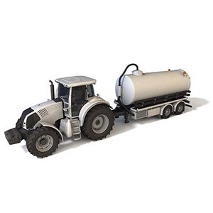 Sistema de Monitor de Câmera Trator com Reboque