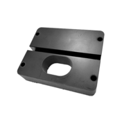 Sockelhalter für Radar in Schwarz